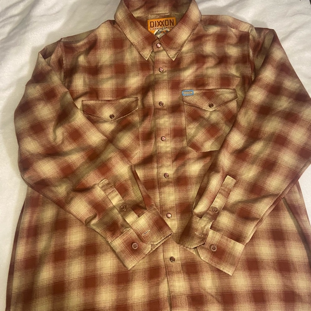 Dixxon Men's   2X Pueblo Pearl Snap Button-Up Long Sleeve Shirt